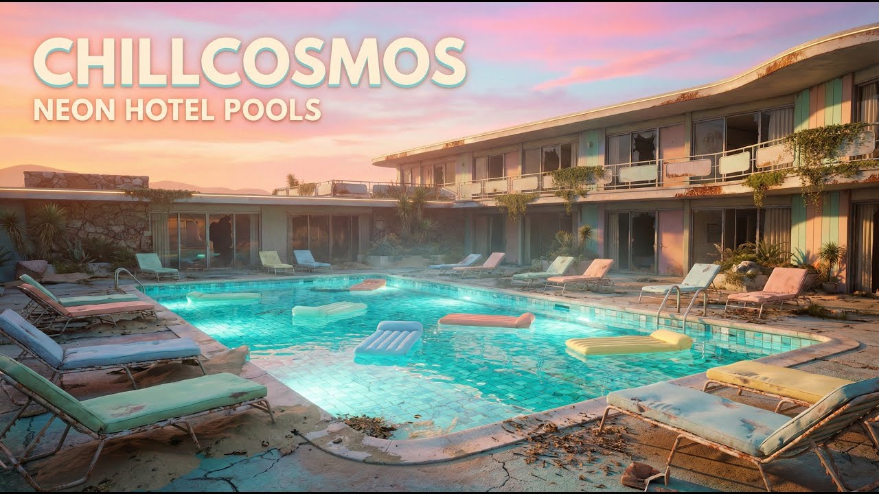 Neon Hotel Pools | Retro Chill Mix (Pastel Afterglow) “Chill Music + Visuals” CHILLCOSMOS