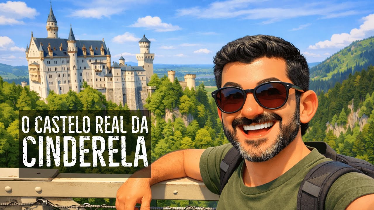O VERDADEIRO CASTELO DA CINDERELA (NEUSCHWANSTEIN): GANHEI UM INGRESSO DE GRAÇA NA ALEMANHA