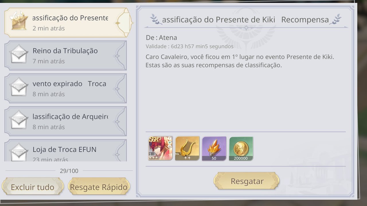 SAINT SEIYA EX | FIQUEI EM 1º NO EVENTO DO KIKI! Recompensas, Duelo de Pico e mais