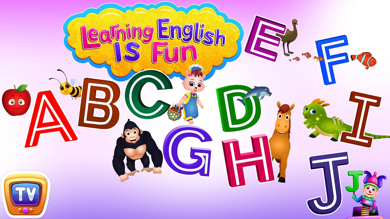 ABCDEFGHIJ songs with Phonics Sounds & Words for Children | Learning English with ChuChu TV