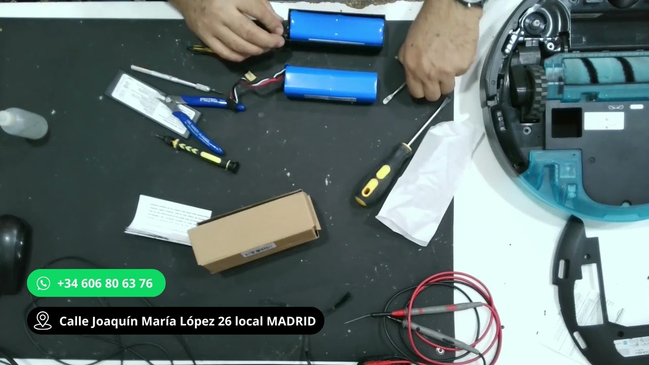 ¿ Cómo cambiar la batería de un CECOTEC ROBOT ASPIRADOR CONGA 9090 IA ?