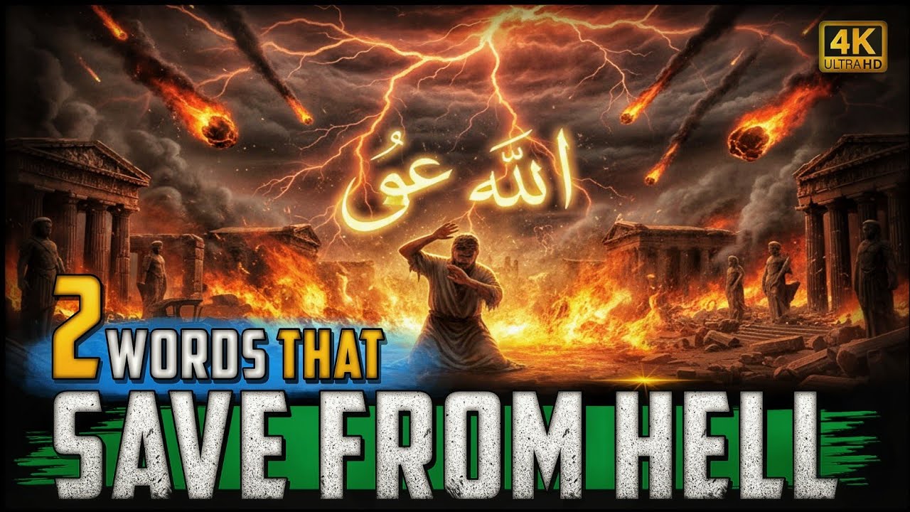 Just 2 Words That Can Save You from Hellfire 🔥 | Islamic Reminder 2025 | Ai Islamic History Tales