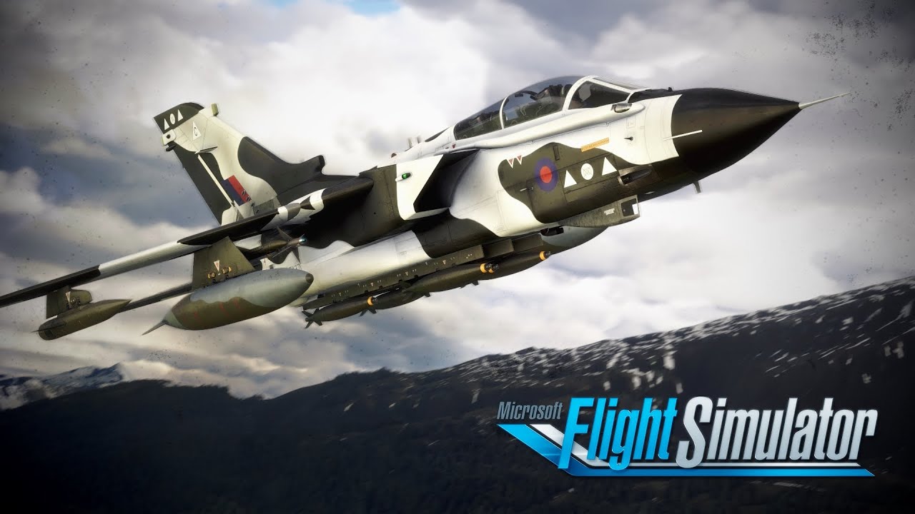 ЭПИЧЕСКИЙ низкоуровневый полет в швейцарских Альпах! | India Foxt Echo - Panavia Tornado GR.1 | П...