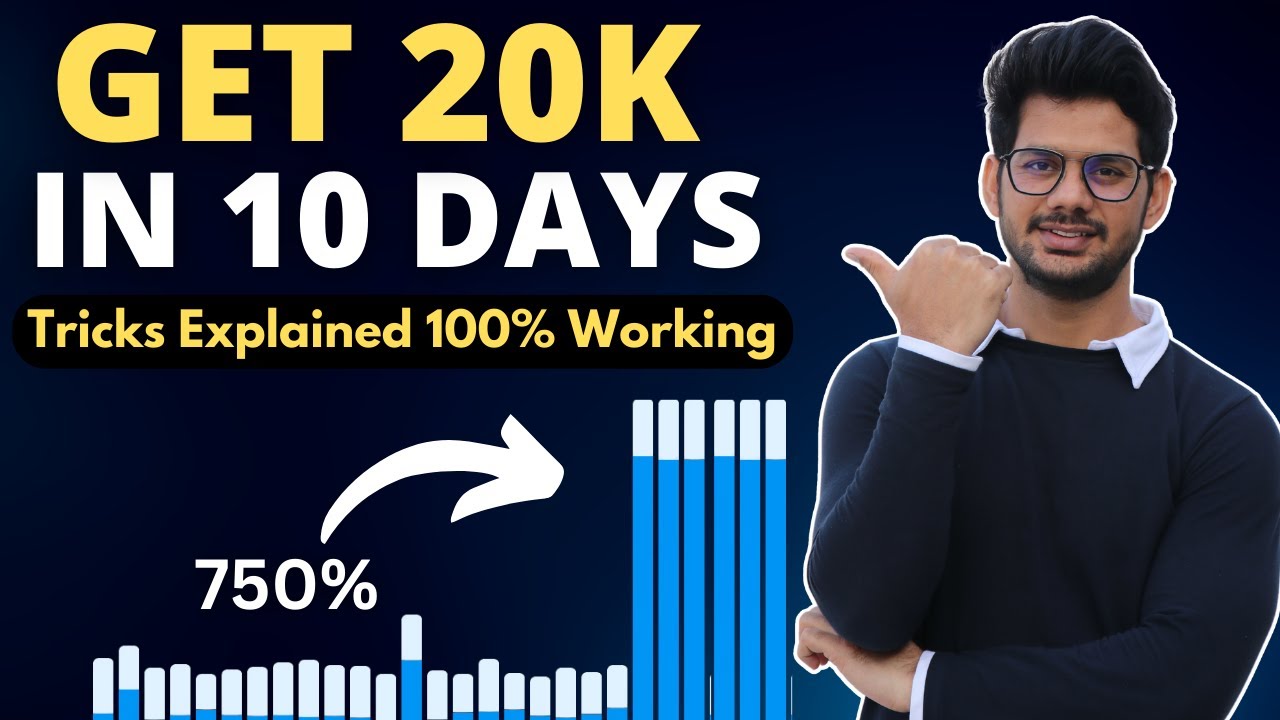 How to get 20K INSTAGRAM FOLLOWERS in 10 DAYS | Instagram Growth 2023 | Grow Instagram Followers