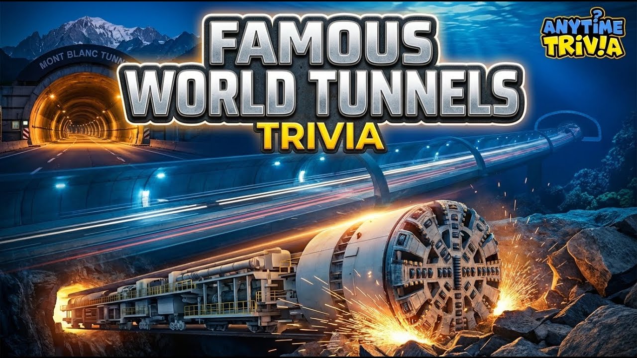 Famous World Tunnels Trivia