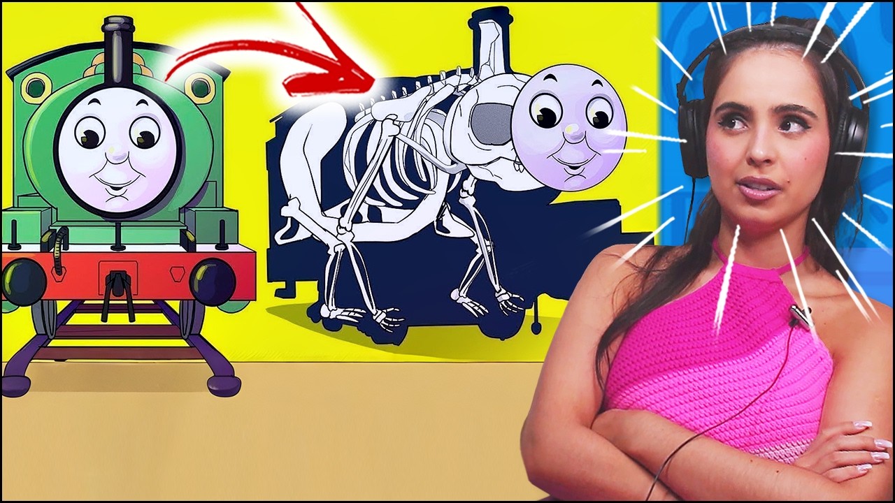 Teorias Dos Desenhos Animados Que Vão Arruinar Sua Infância - FALA SÉRIO (JOVENS REAGEM)