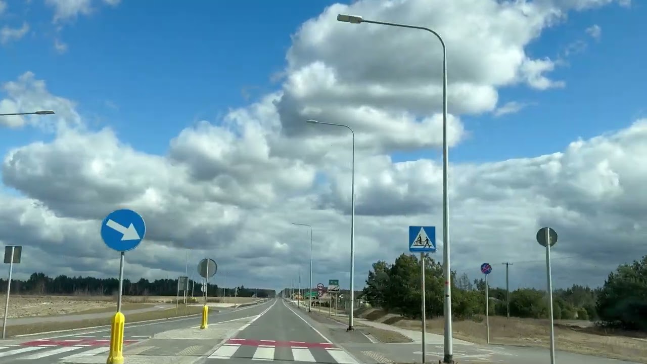 Relaxing Countryside Drive | Chojnice to Czersk, Poland