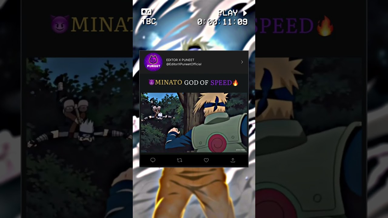 GOD OF SPEED MINATO🥶🔥 |