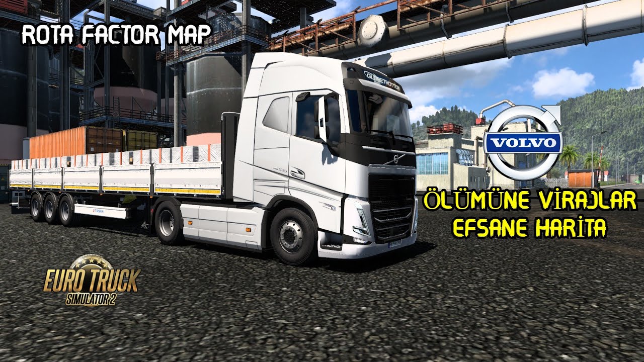 ETS 2 - ROTA FACTOR MAP- ÖLÜMÜNE VİRAJLAR- LOGİTECH G29 GAMEPLAY