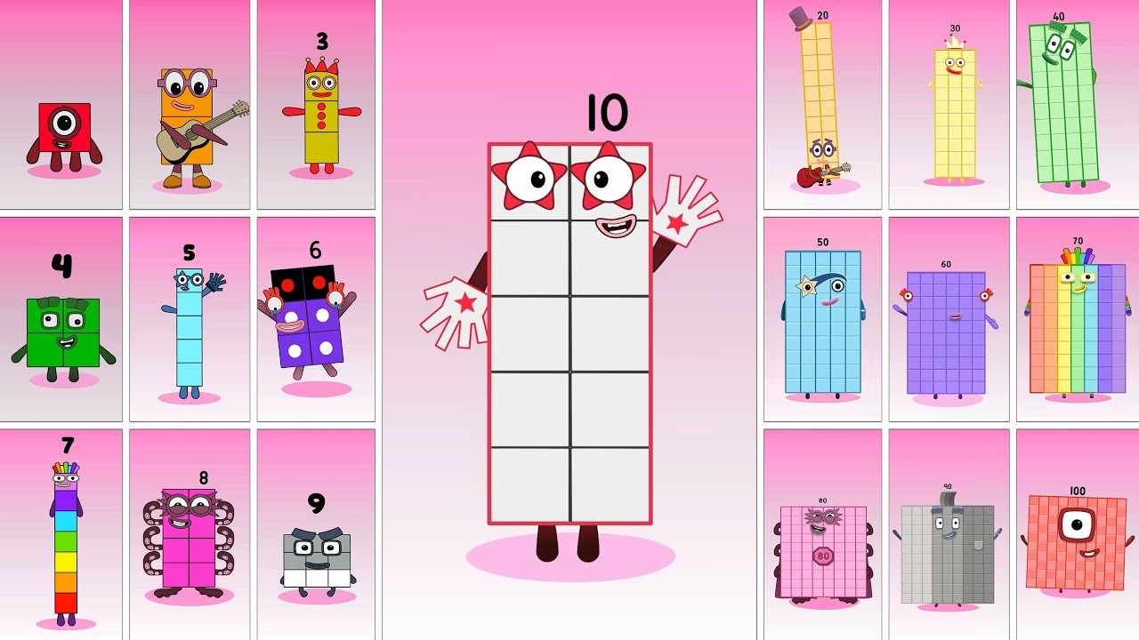 Numberblocks Sprunki Evolution Show (1 - 100): Sprunki OC Numberblocks One to One Hundred |Animation