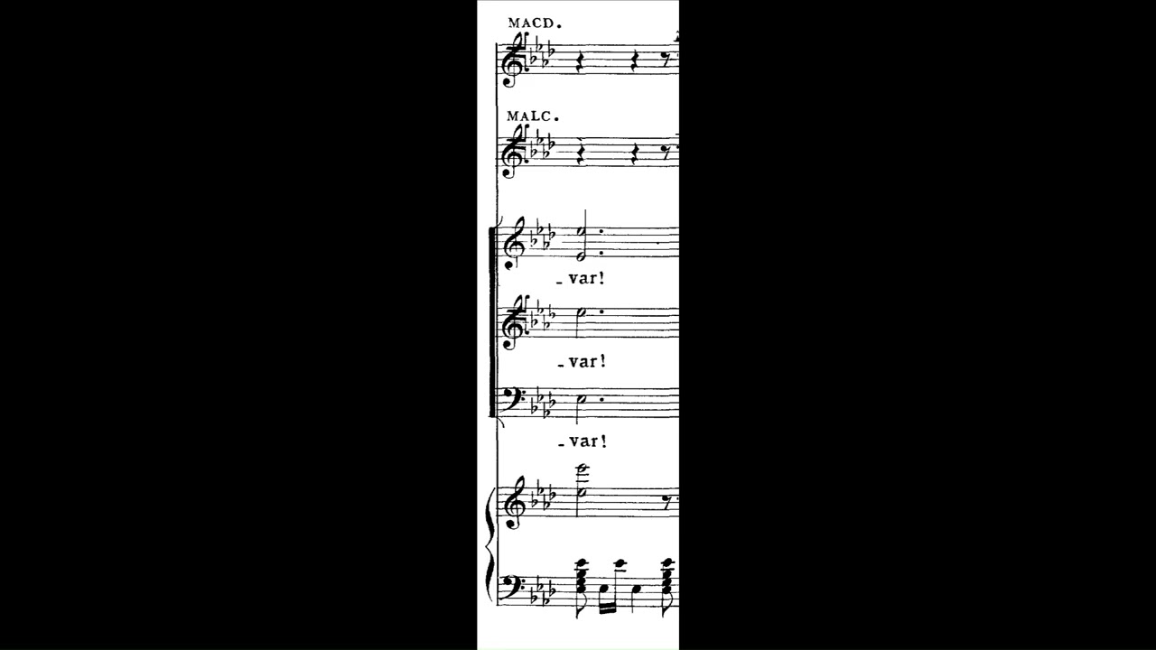 Verdi Macbeth: Taddei, Nilsson, Prevedi – Studio recording – Act IV – with score