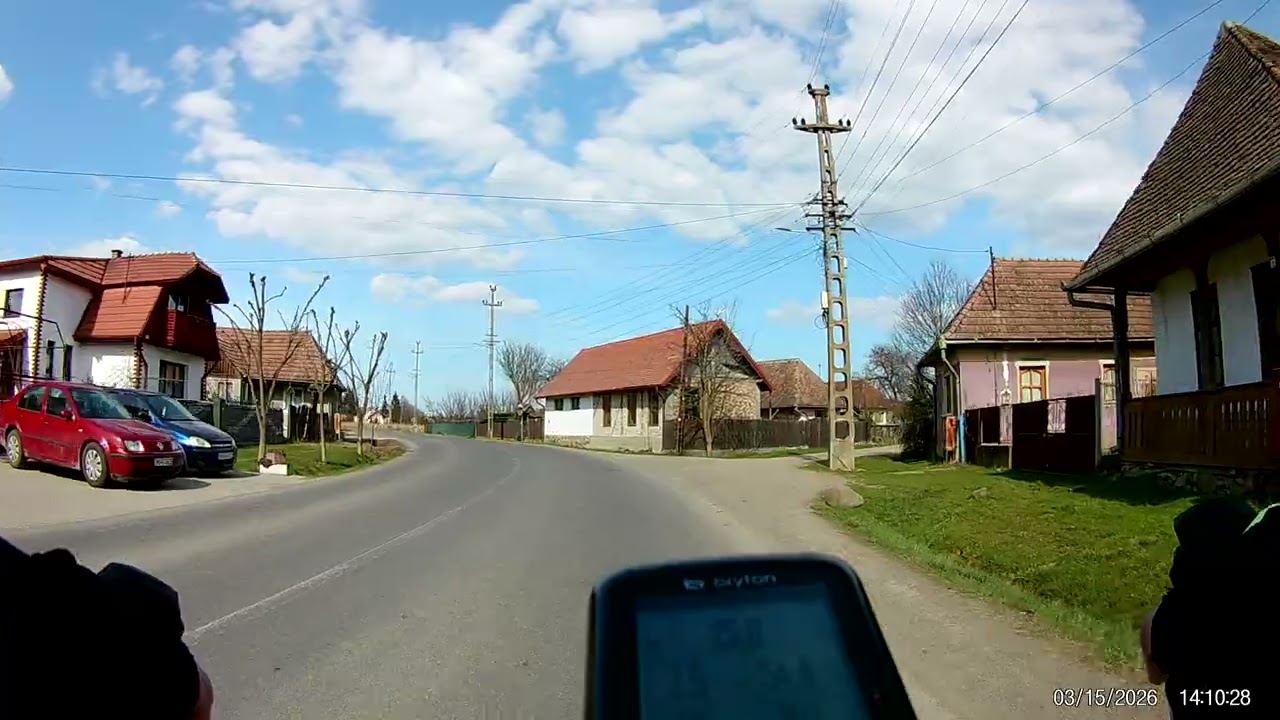 Tg. Mureș - Tâmpa - Acățari - Sâmbriaș - Tâmpa - Tg. Mureș 15.3.2024 (12)//Valea - int.Ernei/Sovata