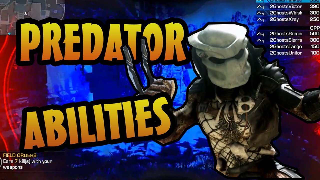 COD GHOSTS: ''Predator''  Special Abilities - OVERPOWERED!! (Ghosts Devastation DLC)