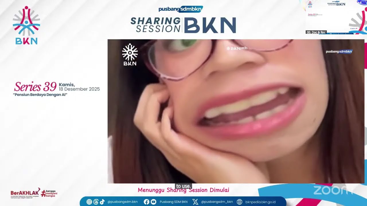 Webinar Pusbang ASN | Pensiun Berdaya dengan AI