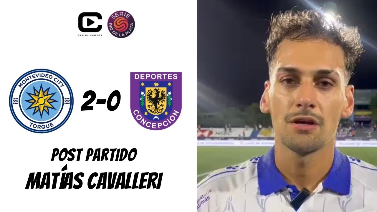 Post partido | Matías Cavalleri tras derrota de Deportes Concepción ante Montevideo City Torque