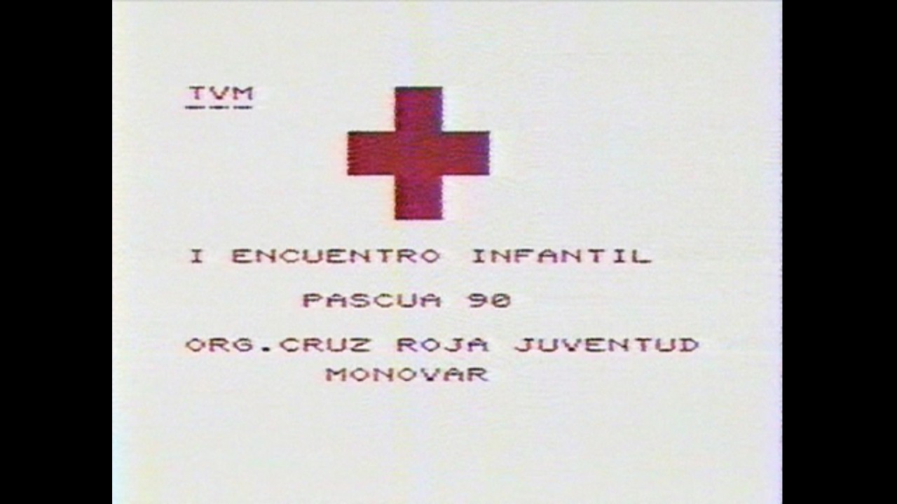 I ENCUENTRO INFANTIL DE CRUZ ROJA 1990