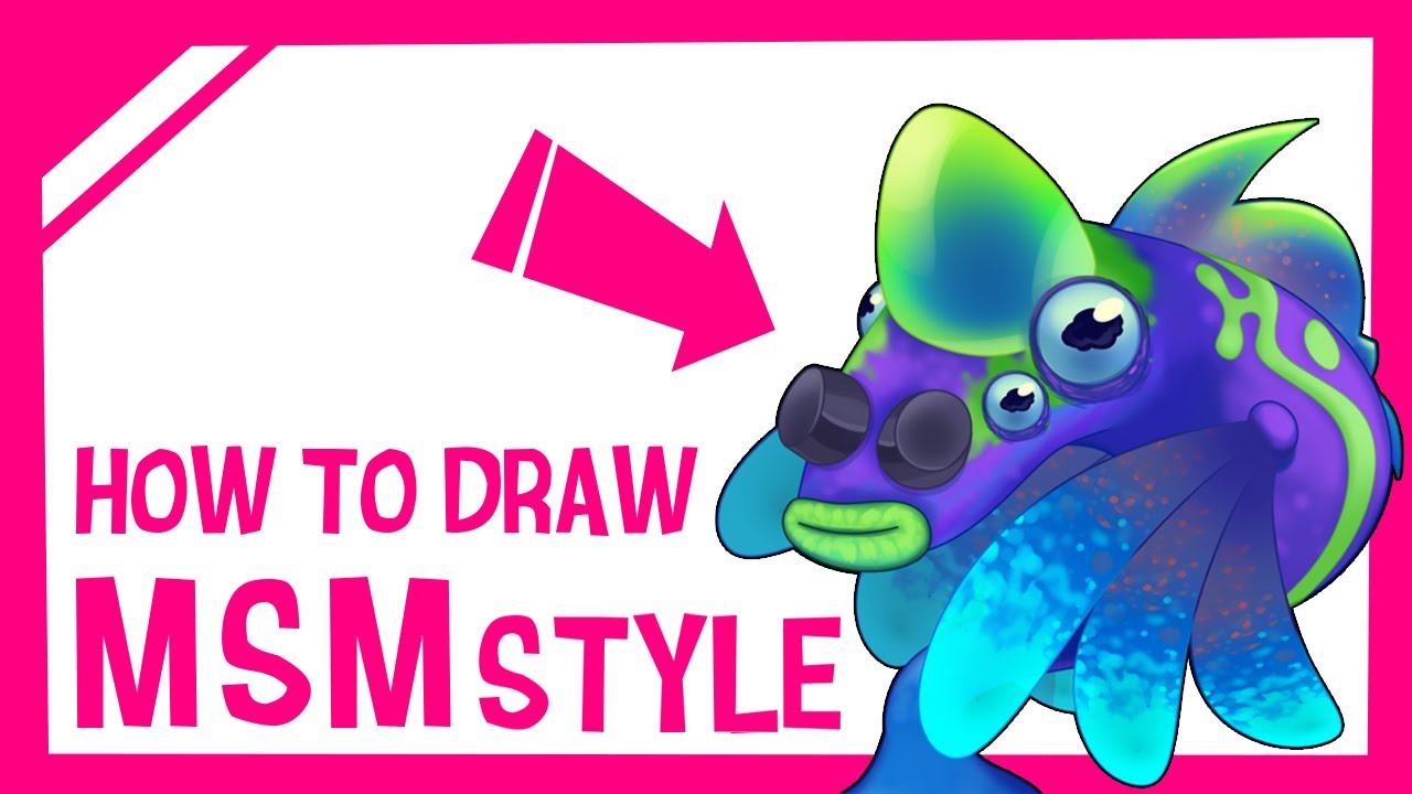 How to Draw in the Style of My Singing Monsters? Tutorial (OLD)