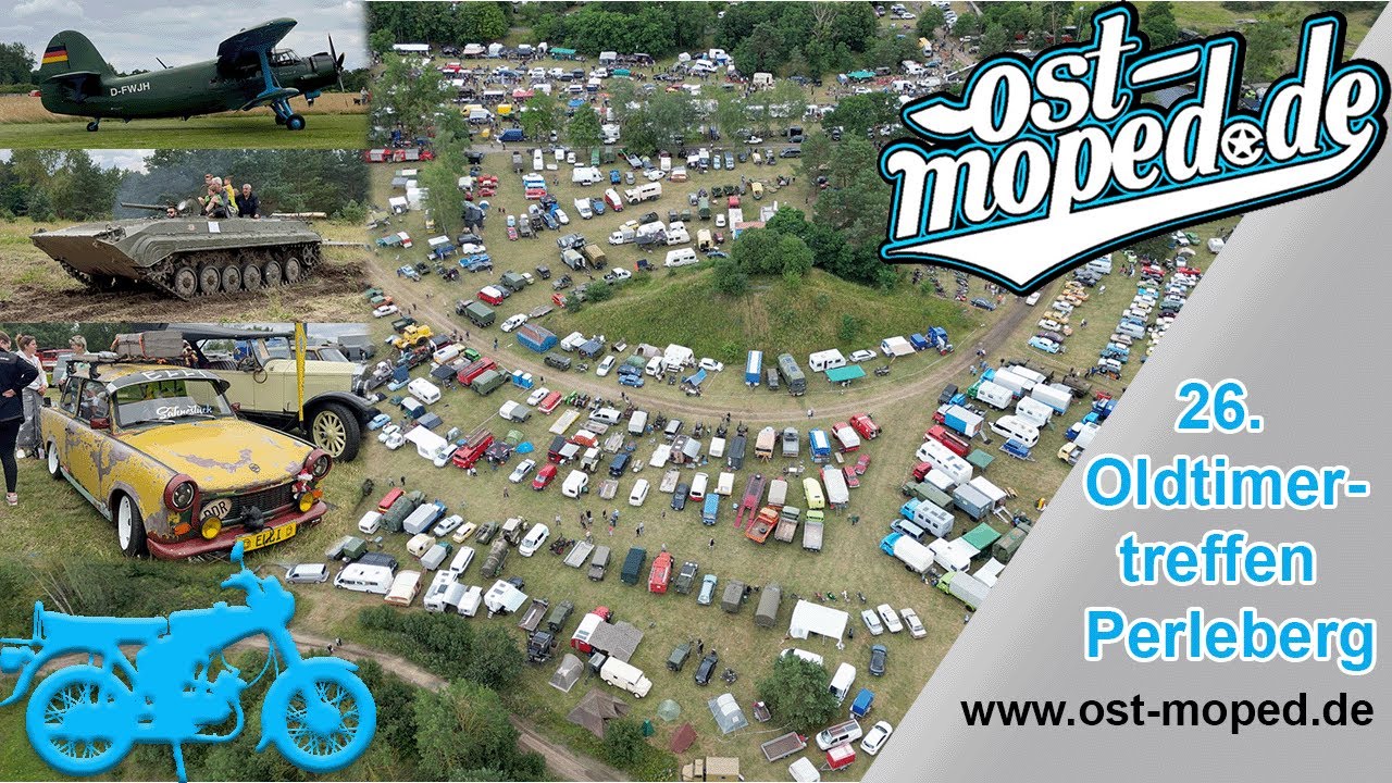 ost-moped.de | Oldtimertreffen Perleberg 2024 🚔