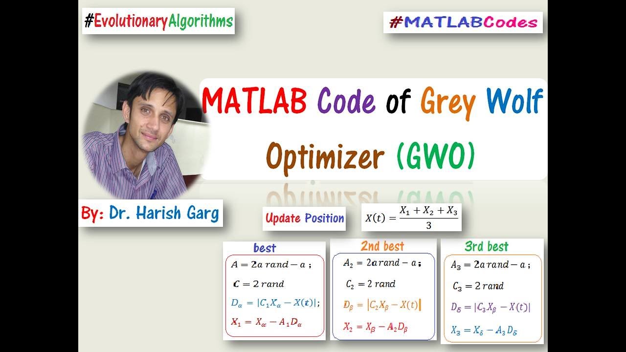 MATLAB Code of Grey Wolf Optimizer (GWO) for constrained optimization problems
