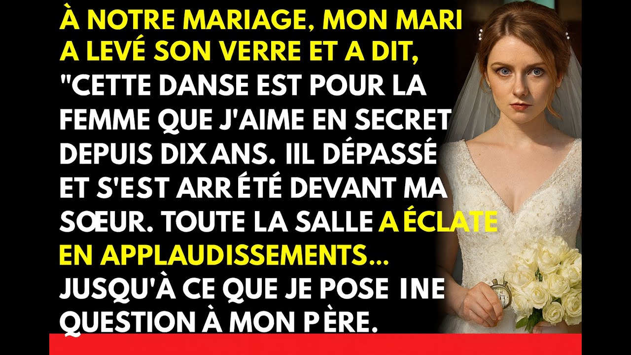 Le jour de notre mariage, mon mari avoue aimer ma sœur depuis dix ans — la suite va vous surprendre