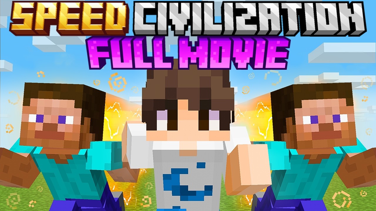 Minecraft, But I Join SPEED Civilization [FULL MOVIE]