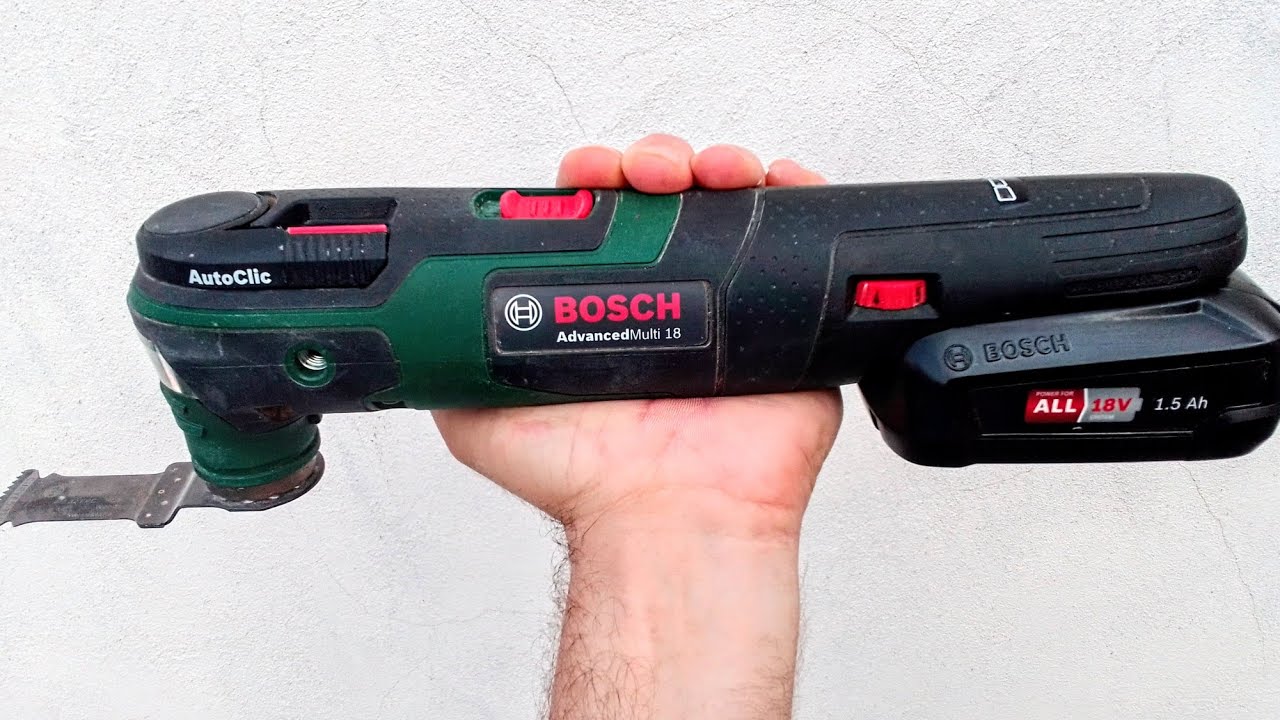Bosch Advanced multi 18, multifunzione oscillante.