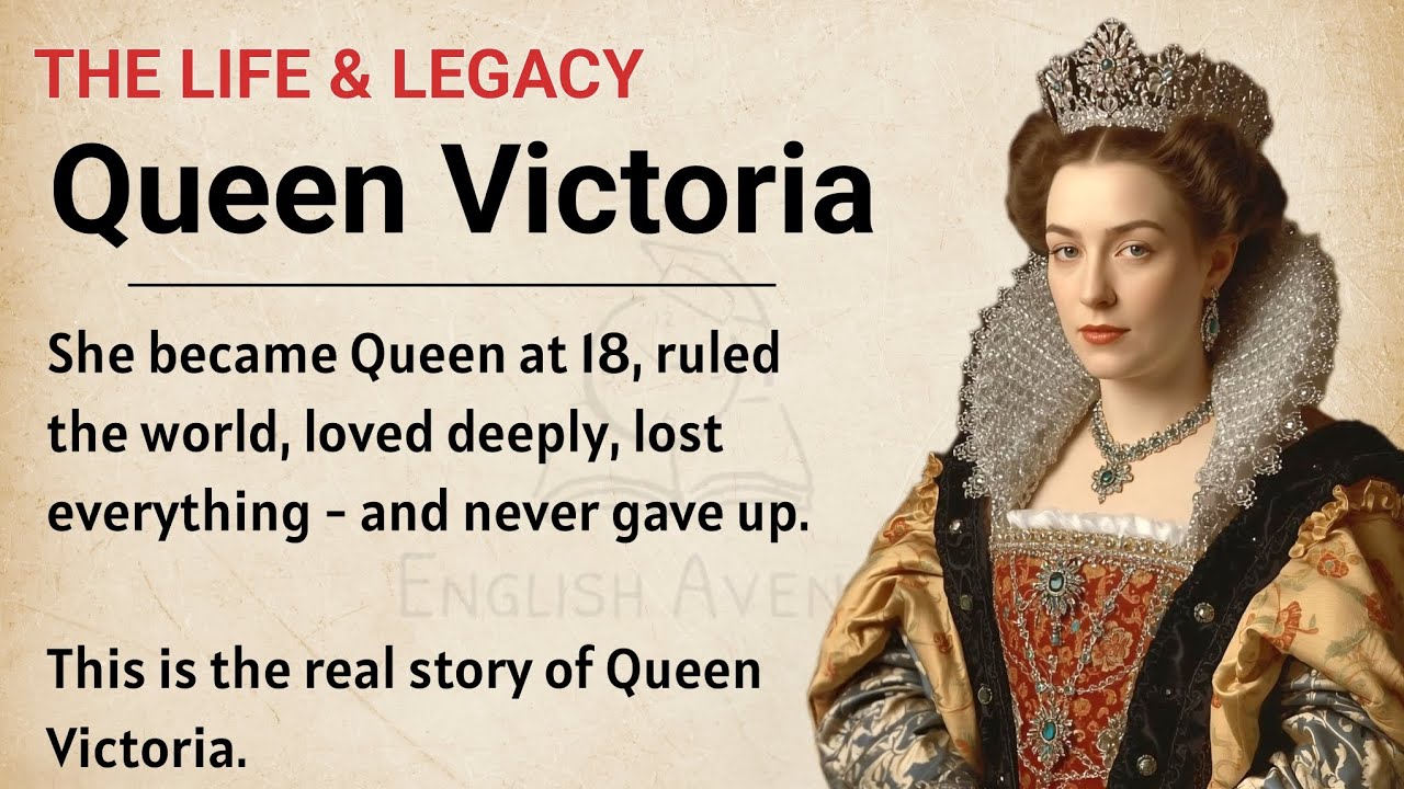 The Real Life Story of Queen Victoria || Learn English Through Story Level 2 ✅️