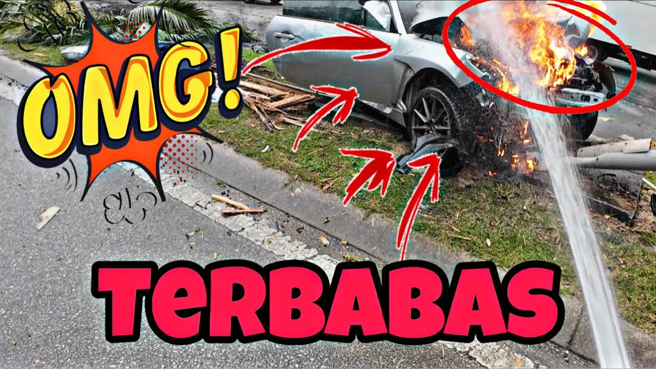 💢TERKUNCI DALAM KERETA‼️😱PERGI KES BANJIR ADA KES KEMALANGAN JALAN RAYA