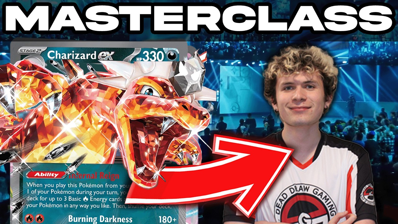 Mastering Charizard ex in Stellar Crown! Pokemon TCG Live Gameplay