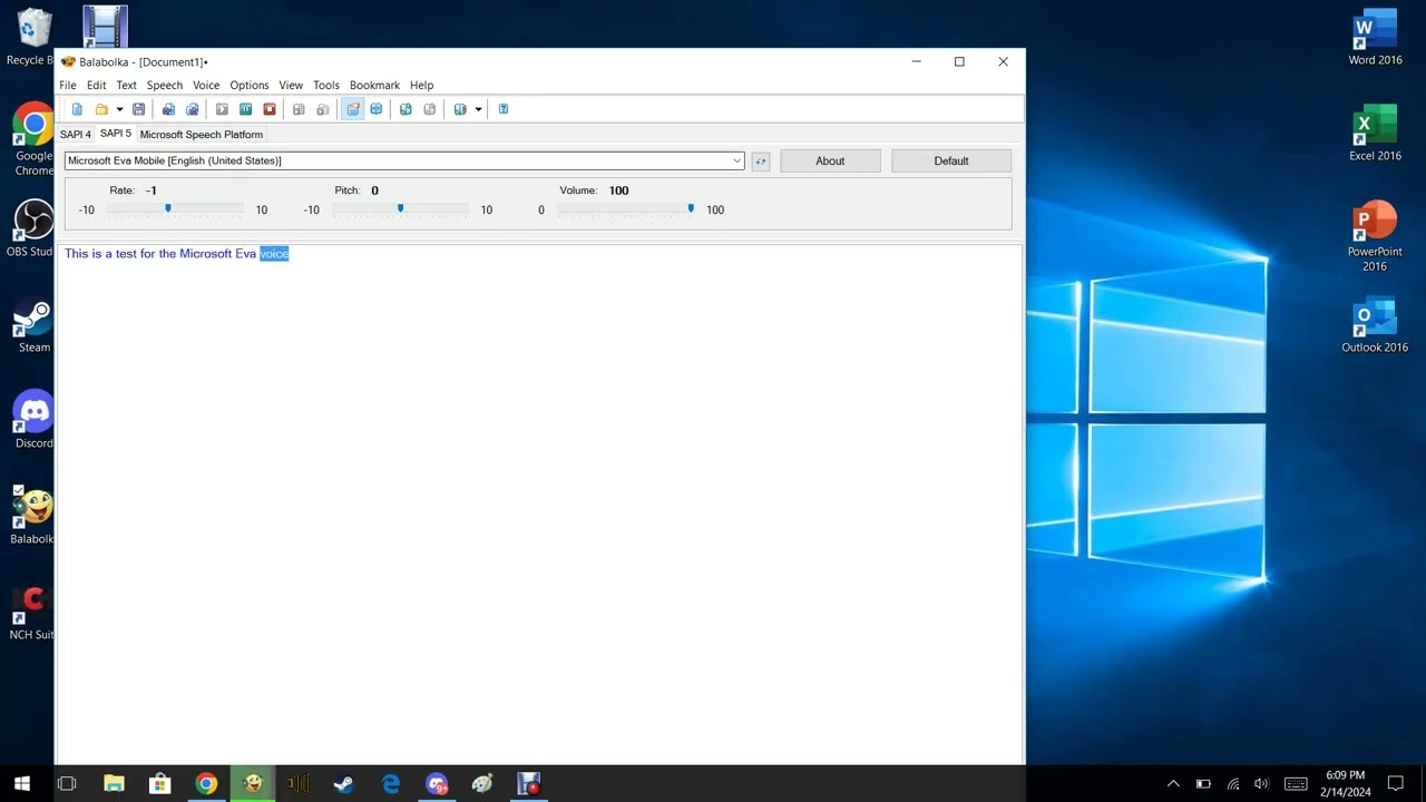 Proof that I got the Microsoft Anna, Eva, and Mark voices (REUPLOAD/REPOST)