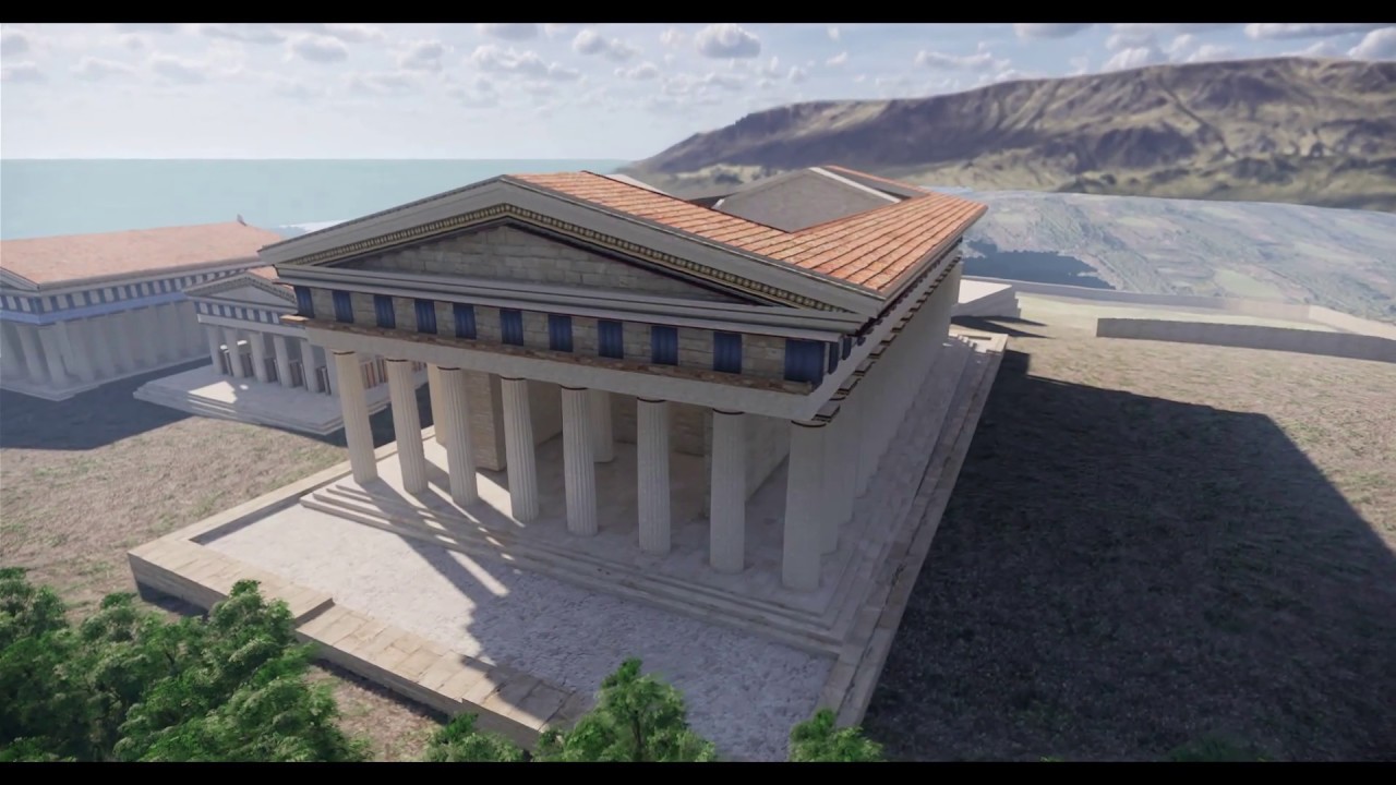 Lezione capovolta su Selinunte Tour virtuale 3d con audio