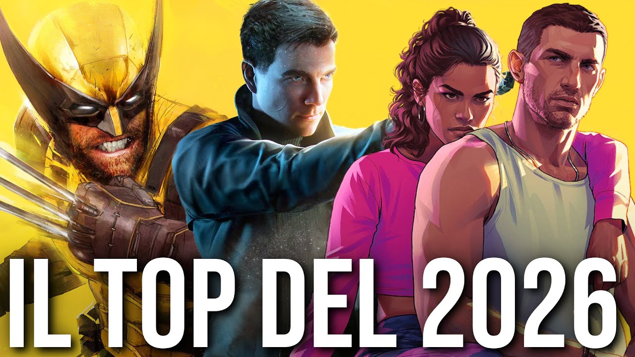 I MIGLIORI GIOCHI IN USCITA NEL 2026