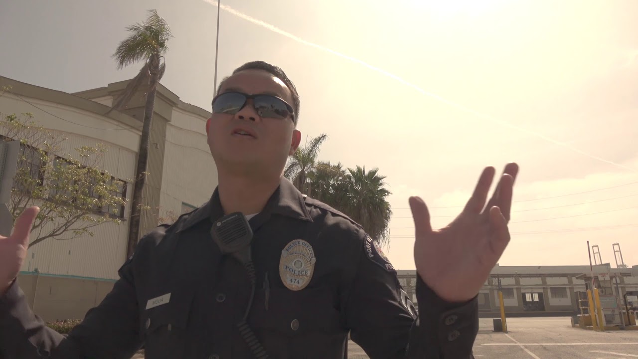 LOS ANGELES PORT REVISIT... SORRY MONICA WAS NOT AT WORK