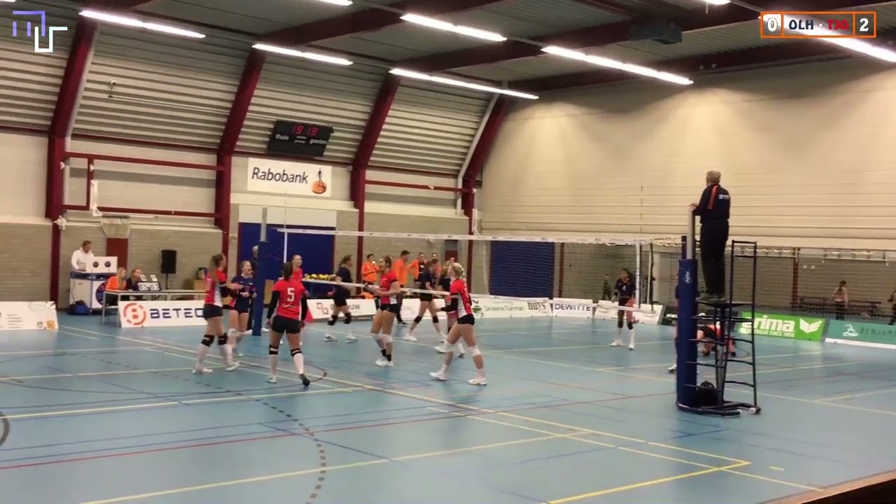 Volleybal Dames 2e Divisie A: Betech Olhaco D1 - BBQ Time Tjoba D1 [10-12-2022]