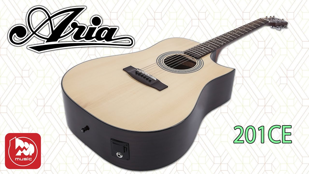 Электроакустическая гитара ARIA-201CE