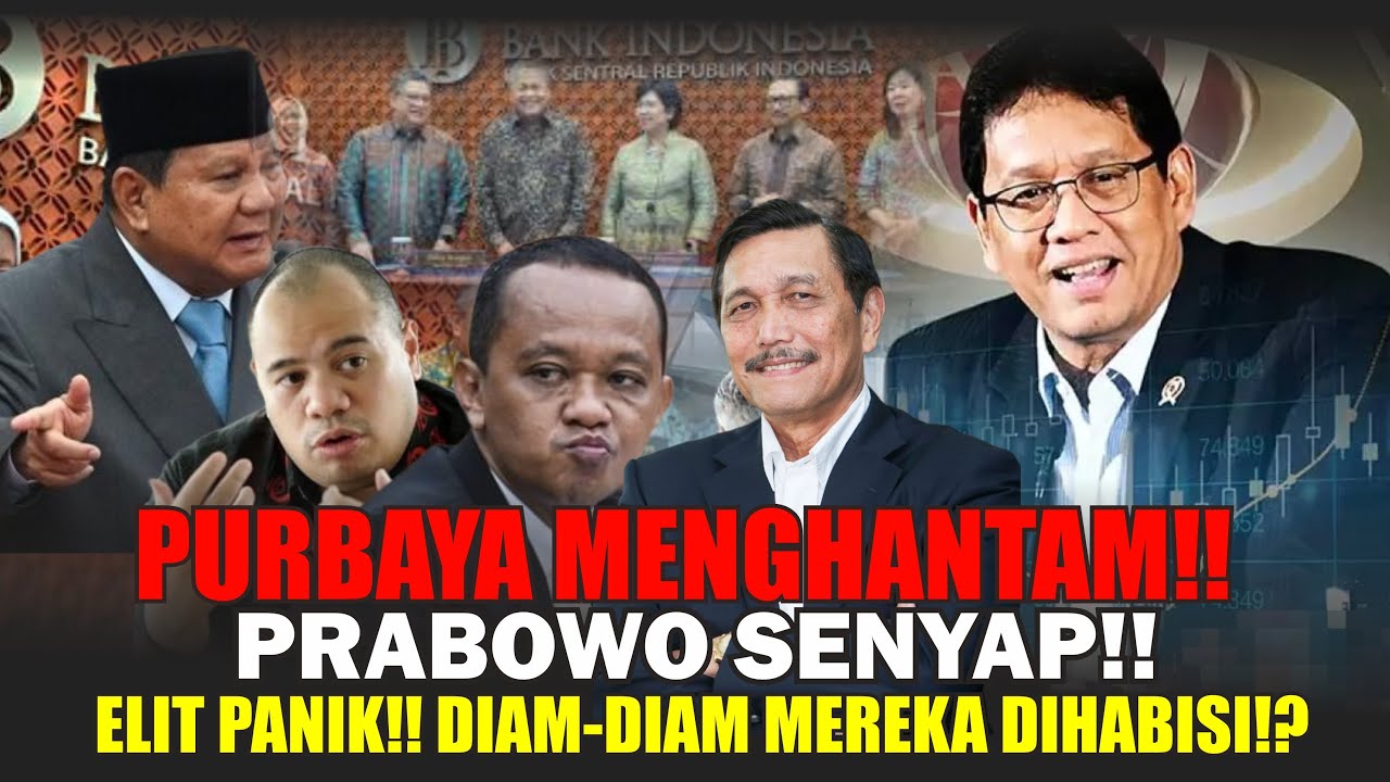 PURBAYA & PRABOWO MAIN SENYAP!! ELIT PANIK — UANG NEGARA BALIK TANPA GADUH?!