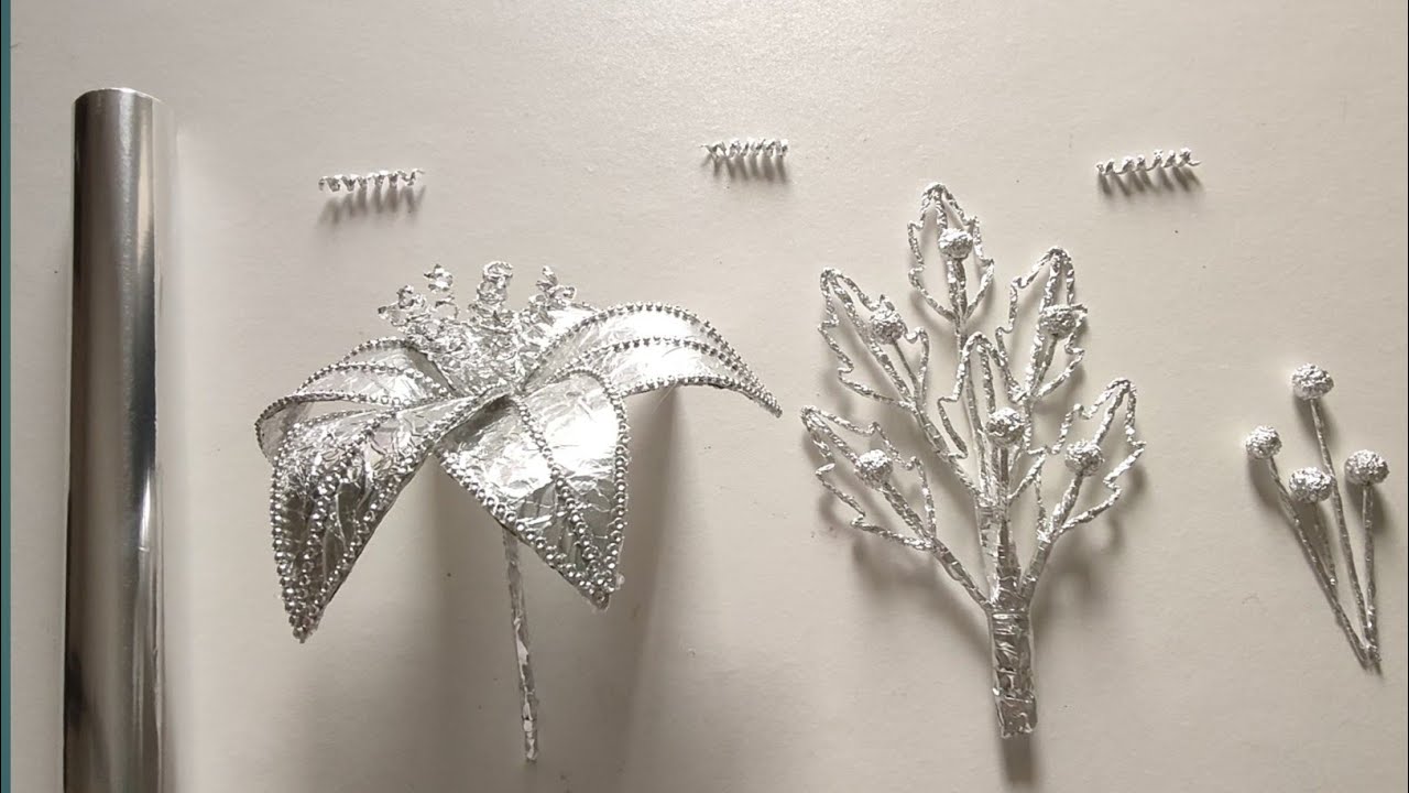 2 Amazing Christmas Decoration With Aluminium Foil | Diy Home Decor