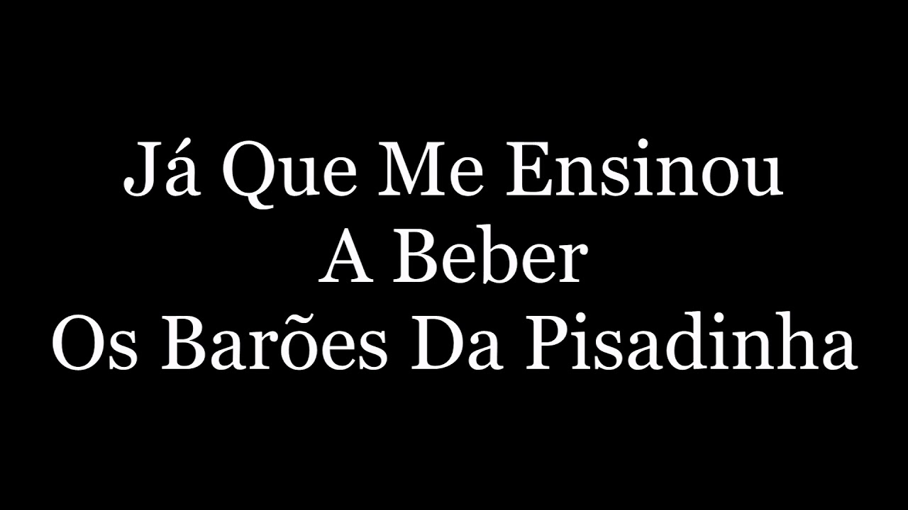 M&uacute;sica com Letra 