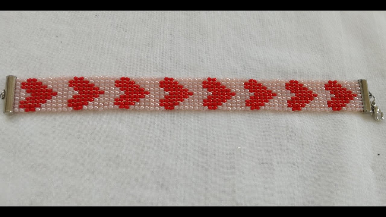 DIY-TAKI TASARIM ELDE DOKUMA KALP BİLEKLİK YAPIMI/STYLISH HEART WRISTBAND