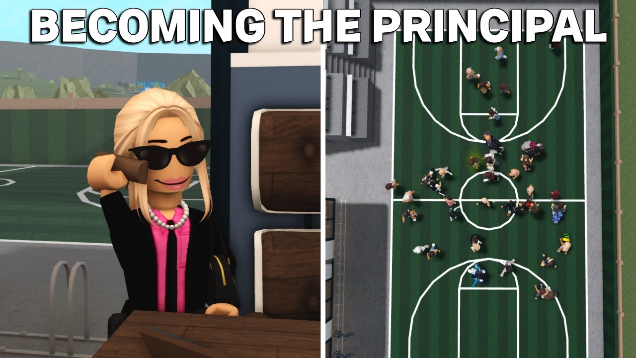 I BUILT A BLOXBURG SCHOOL And BECAME THE PRINCIPAL