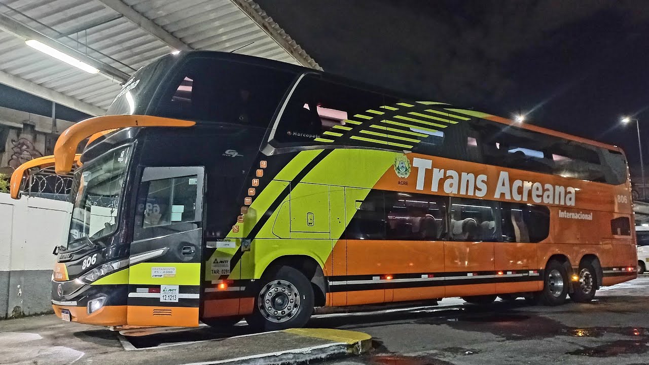MOVIMENTAÇÃO RODOVIÁRIA DO RIO | TRANS ACREANA NA MAIOR LINHA DO MUNDO!