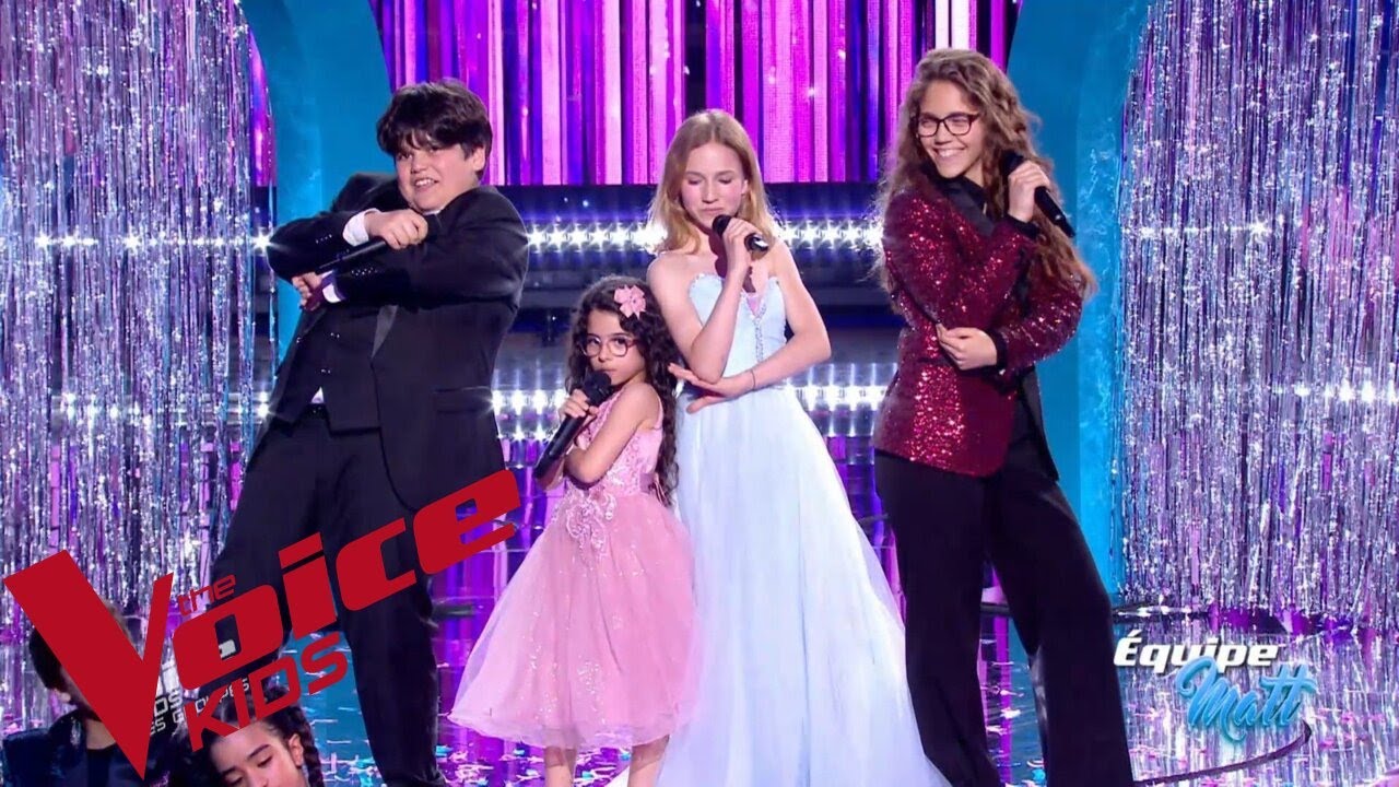 Charlotte Cardin | Feel Good | Kimon, Gabriela, Ariane et Jade | The Voice Kids 2025 | Les Groupes