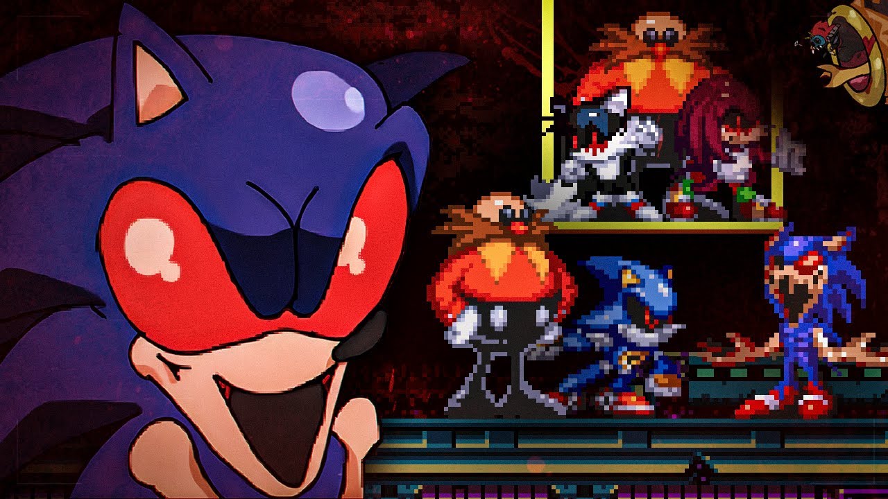 Sonic.exe: The Doomsday - Eggman and Metal S̷0n̷i̷c̷'s Ending! [Solo Endings DEMO]