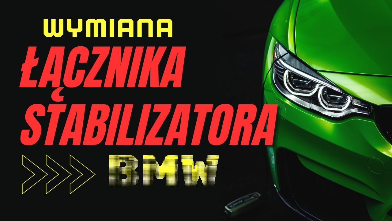 Jak wymienić łącznik stabilizatora przód E90 BMW 318D