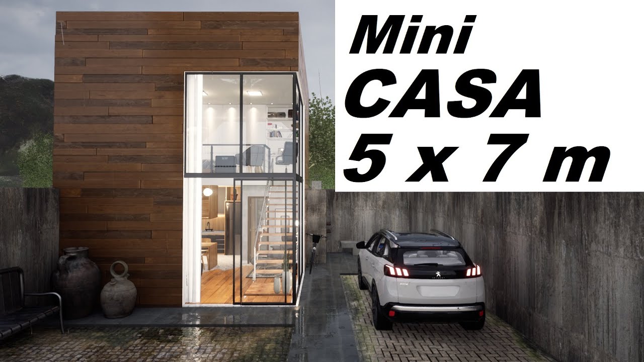 CASA PEQUENA 5 x 7 Metros - LOFT