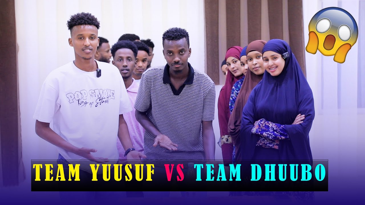 TEAM DHUUBO DHEX YAR V TEAM YUUSUF RANBIR CAAGA ISTAAJI QOF KA SAAR CIYAARTA