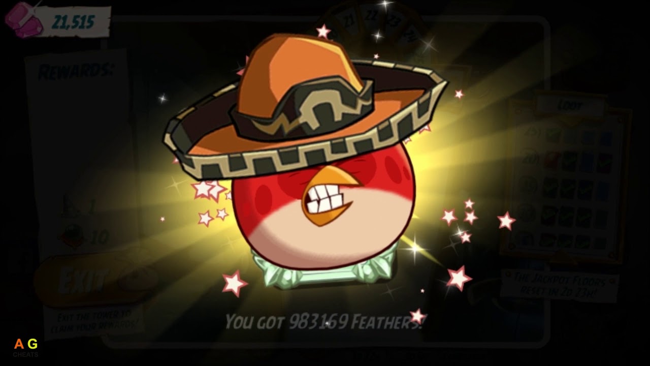 Angry Birds 2: Level Up Red At Level Legendary 130