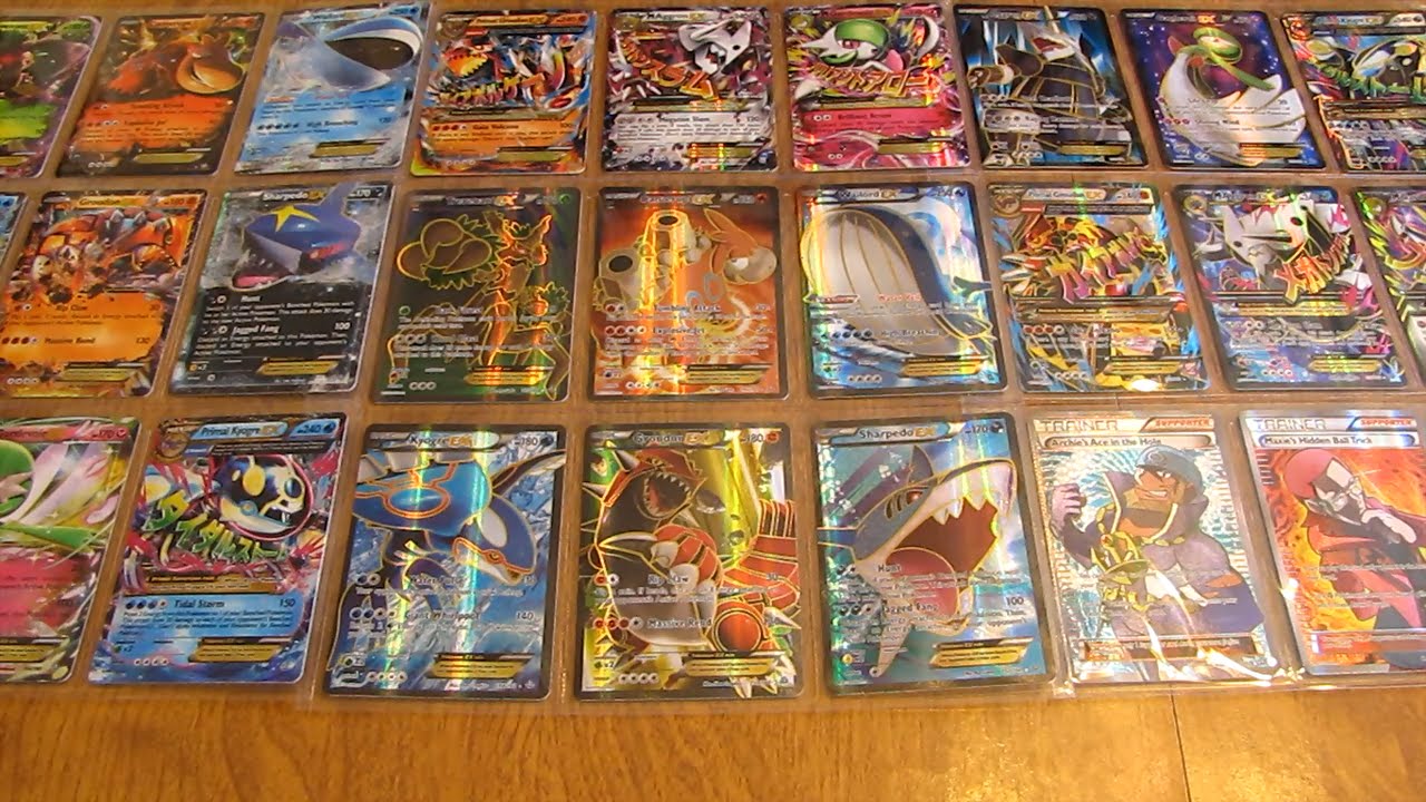 My Primal Clash Pokemon Card Collection