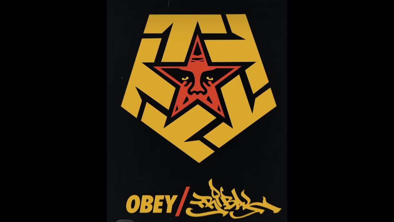 Tribal Streetwear X Obey Shepard Fairey 35 Years Strong