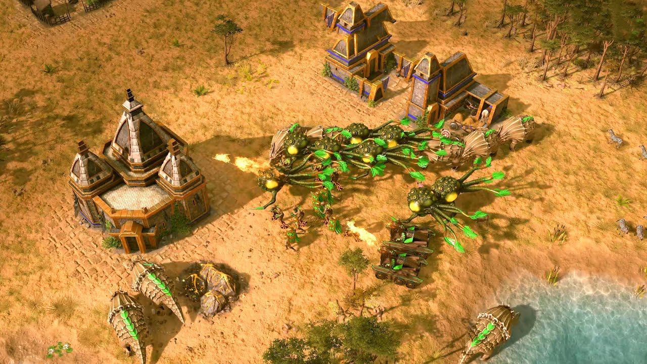 Age of Mythology Retold - 2v2 DEATHMATCH | Multiplayer Gameplay (PC/UHD)
